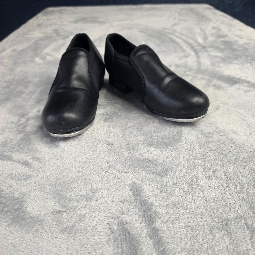Weissman Slip On Style Tap Shoe Child Size 12cm  Medium Black